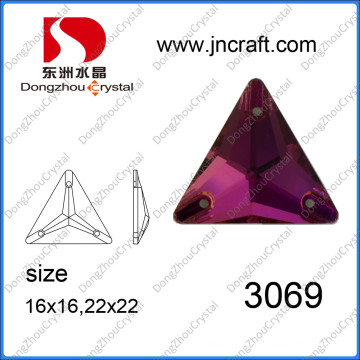 Perlas de accesorios de ropa de cristal (DZ-3069)